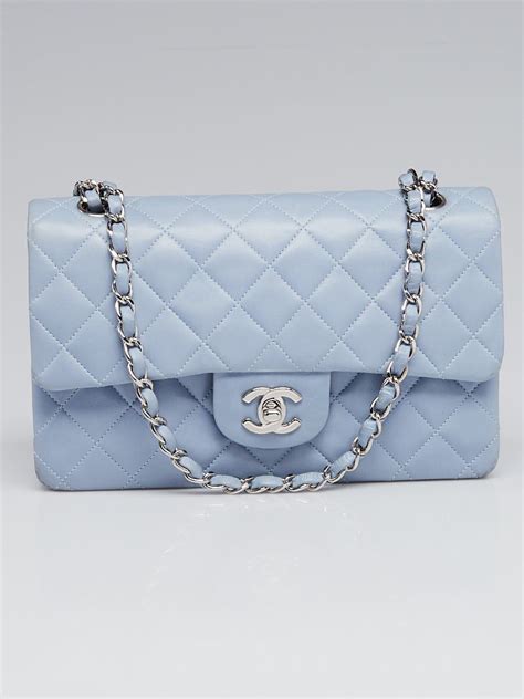 light blue chanel flap bag|Chanel mini flap bags.